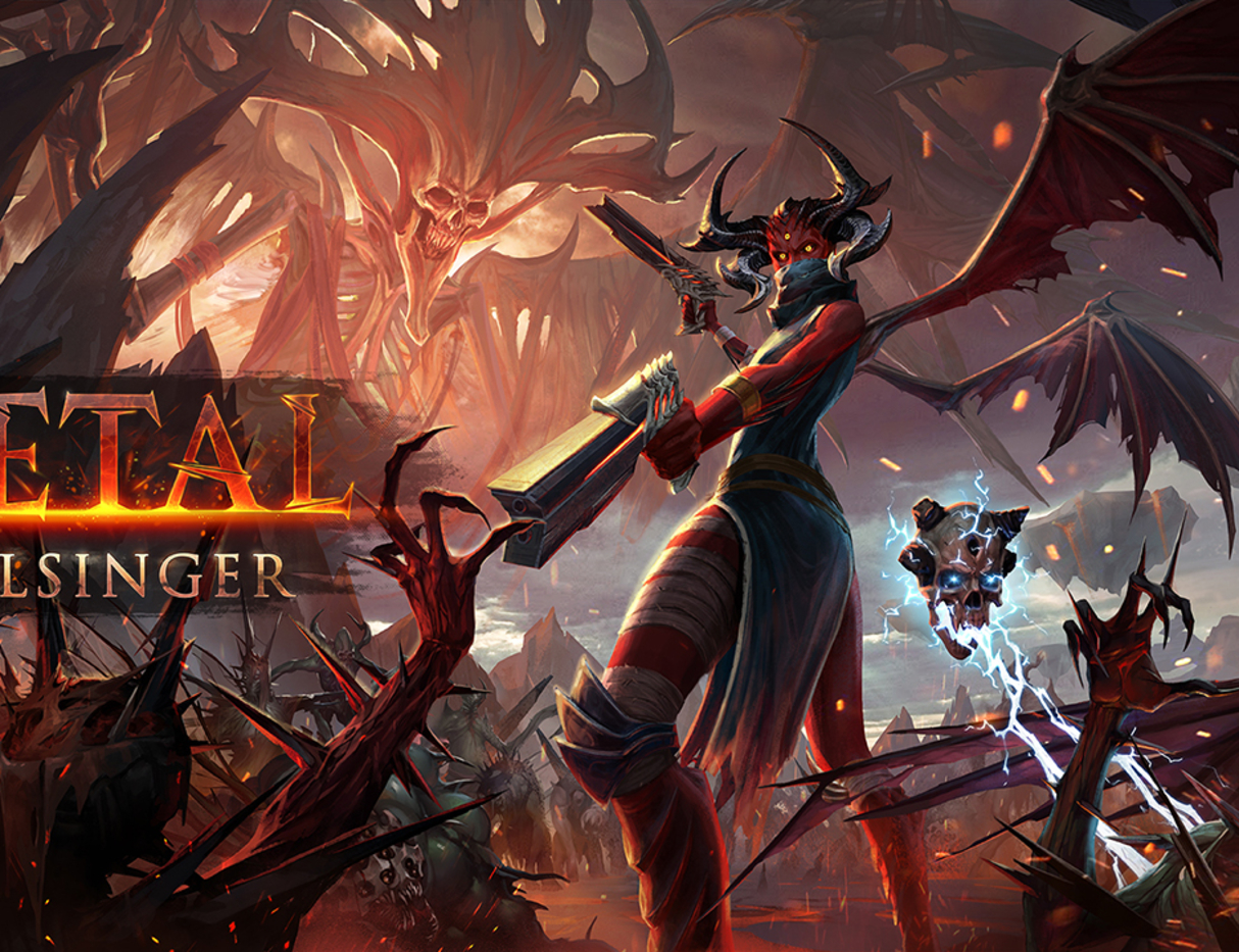 Metal Hellsinger - Official Announcement Trailer - GameSpot