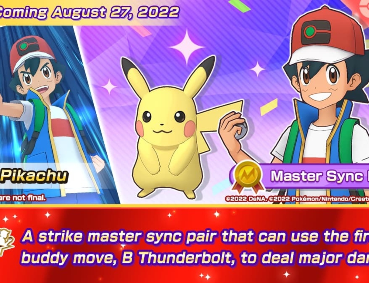 Ash Ketchum Is Playable For The First Time In A Pokemon Game In Masters EX  - GameSpot