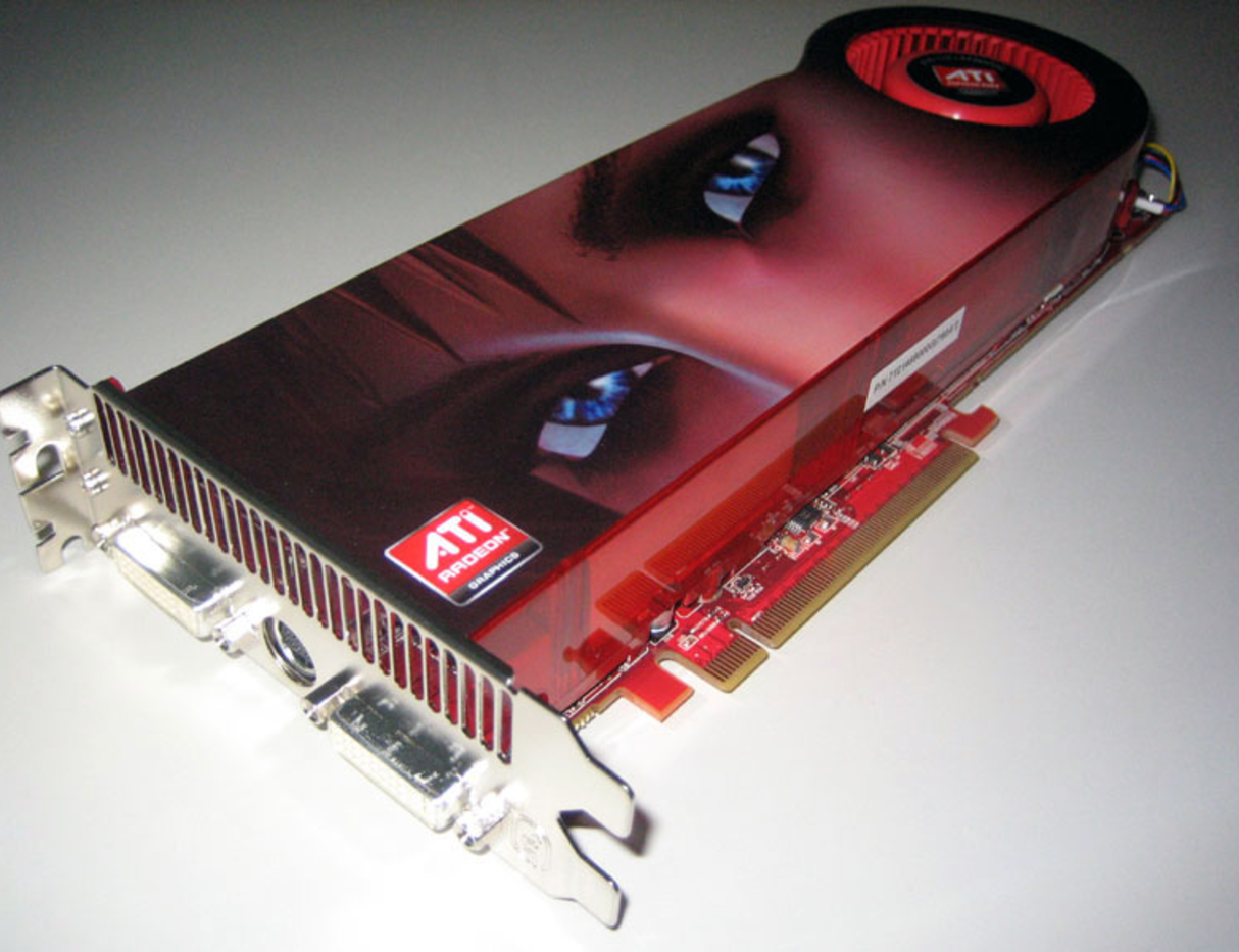 Игры для амд радеон. AMD Radeon 3870. Видеокарта ATI Radeon 3870.