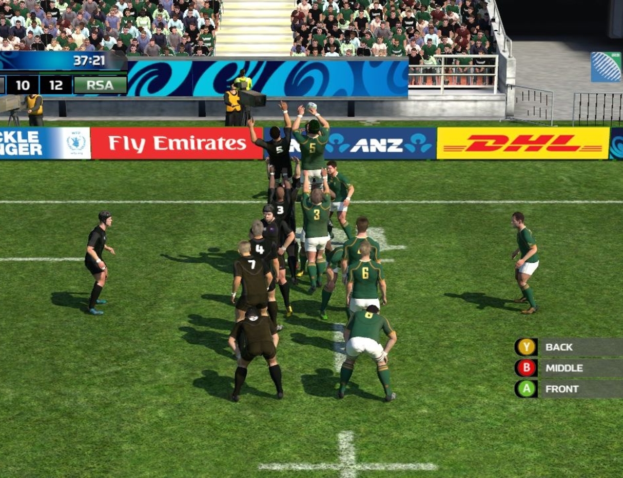 Fotoelektrisch aardolie banaan Rugby World Cup 2011: Updated Hands-On Preview - GameSpot