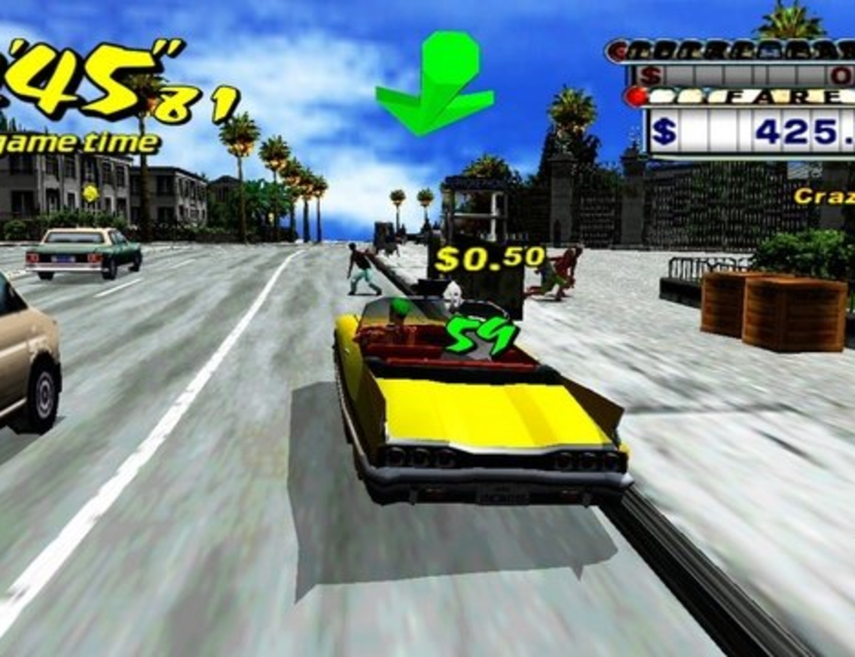Brutaal aankomst excuus Crazy Taxi goes loco on the PSN - GameSpot