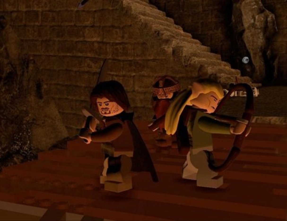 wii lego lord of the rings walkthrough