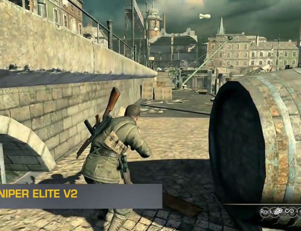 Odds Oxide May Neck Shot Gameplay Video - Sniper Elite V2 - GameSpot