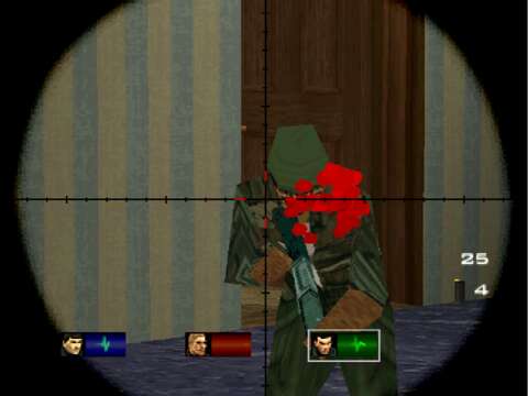 Holy Lord, how does Rainbow Six manages to look this absolutely awful on the PSOne.