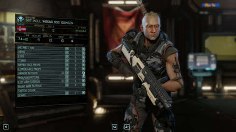 Character customization lets you control everything from your soldiers' loadouts to their nationality.