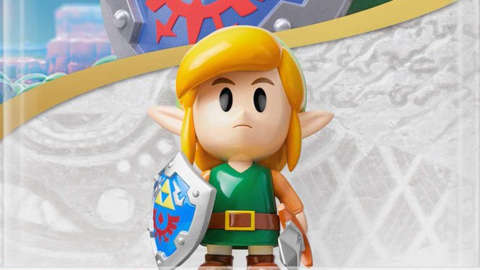 The shiny new Link's Awakening amiibo was one of a few new Nintendo toys unveiled at E3.