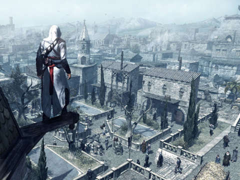 The cities in Assassin's Creed are detailed, with excellent art design.