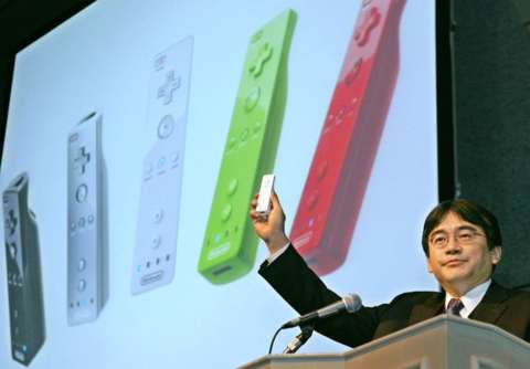 Iwata revealed the Wii Remote at the Tokyo Games Show in 2005. It was perhaps his defining moment at the company. 
