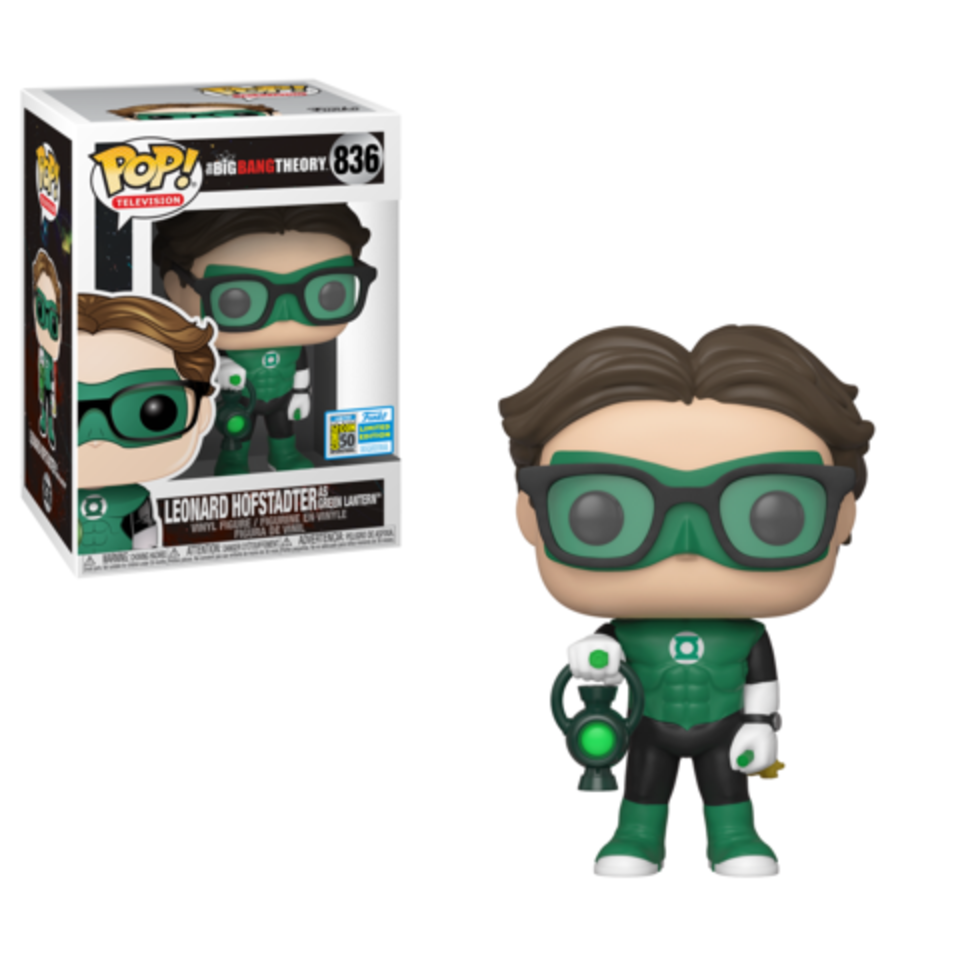 Leonard  as the Green Lantern
