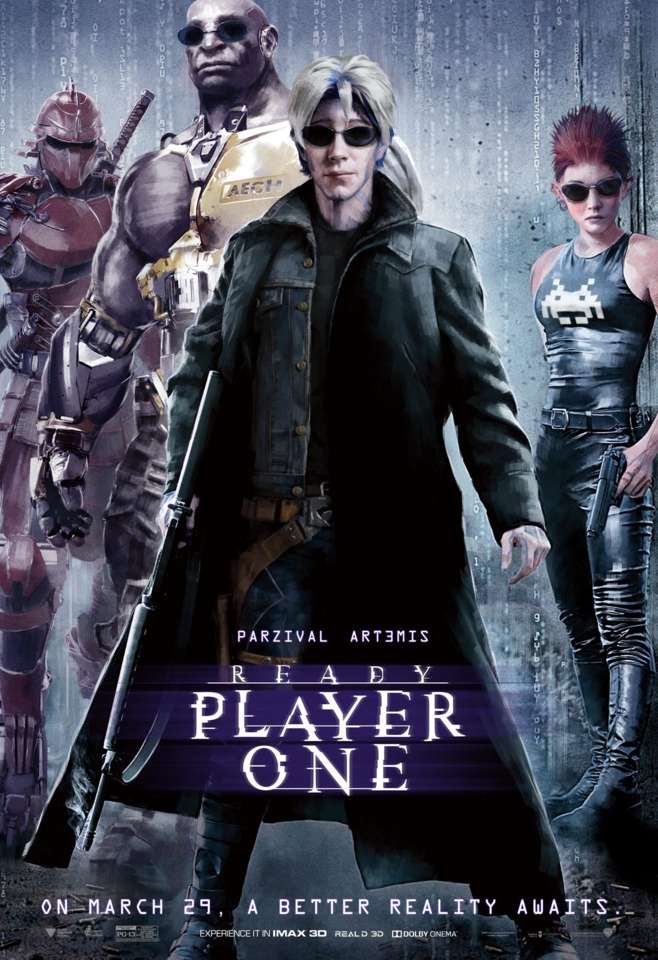Ready Player One - One Sheet Wall Poster, 14.725 x 22.375 