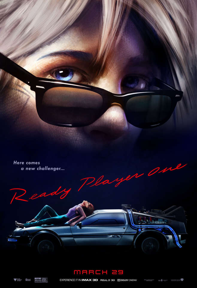 Amazing New Ready Player One Posters Take On The Matrix, Back To