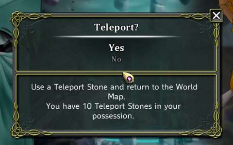 Teleport Stones are worth the cost.