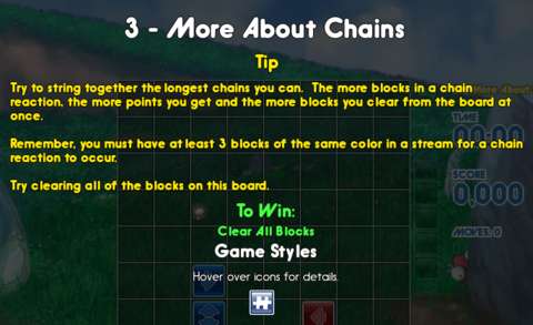 For those who are too slow to learn on their own about chains, there are basic tutorials for these.