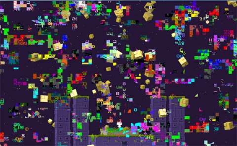 Deliberately messy graphics is a sign that Fez is not the usual indie game.