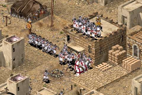 Usually, when this many swordsmen get onto the enemy’s keep, its lord is screwed.