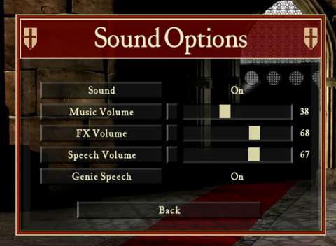 For the sake of one’s peace of mind, the player is likely better off disabling the “Genie Speech” ‘feature’.