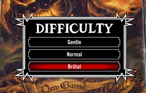 There was a time during which it is acceptable for difficulty options to be vaguely-defined.
