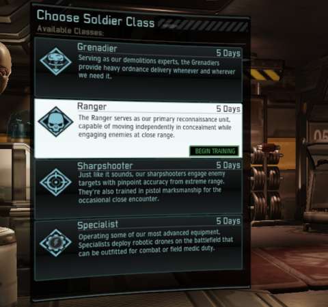 The Guerrilla Tactics School addresses an issue with the previous game’s randomly assigned specializations for recently promoted rookie soldiers. It is near-useless late in a playthrough, however.