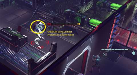 The GREMLIN’s shock attack bypasses the armor of enemy robots, but really, it is better to take the Haywire Protocol over this ability of the Specialist.