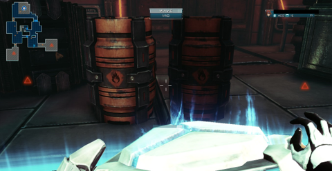These barrels of explosive substances are indeed hazards which can be used against the Lumes. They will not respawn though (and there are so, so many Lumes), so do not expect them to contribute much to a session.