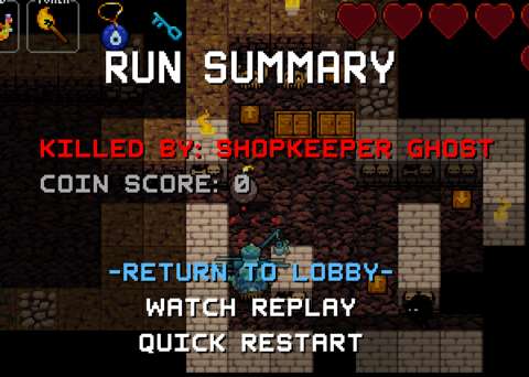 It might be tempting to kill the shopkeeper and steal all of his items on sale, but he might come back as a particularly vengeful spirit.