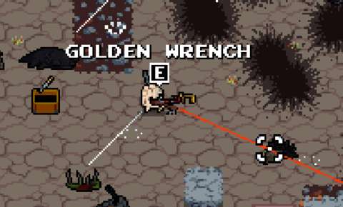 It is possible to get a Golden weapon early in a playthrough, but it might not be what the player wants.