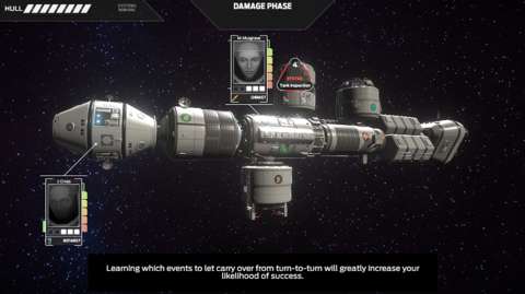 This is the tutorial, just before things get real and that module of the space-ship is permanently screwed.