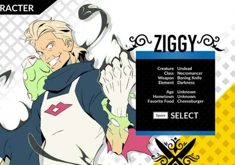 Ziggy is a wonderfully weird character with a mysterious backstory.