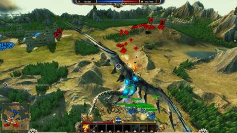 Attacking from multiple directions usually overwhelms the CPU-controlled enemy in the single-player campaign.
