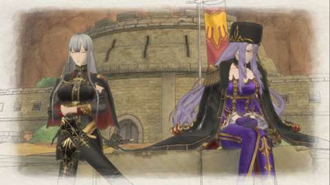 Most obvious similarities aside, the two Valkyria could never be more different.