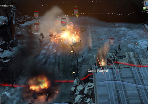 The campaign missions can be rather gratuitous at times, such as this one which gives the players two Katyusha trucks.
