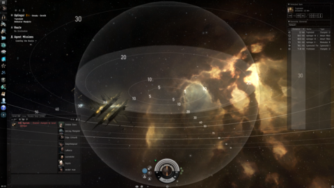 It takes some acclimating, but EVE's interface is packed with functionality.
