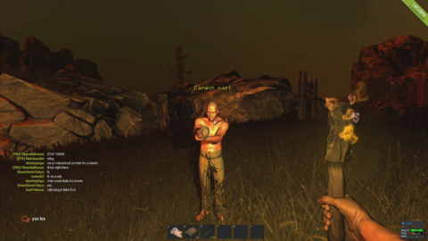 You never know what sort of characters you'll encounter in Rust.