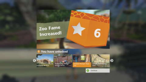 You unlock access to new species and other stuff as your zoo's level increases.