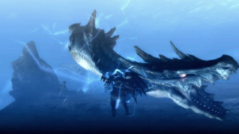 Not even a kraken could get in the way of Monster Hunter Tri.