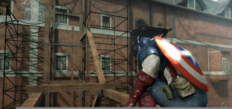 Platforming will be a big part of Captain America: Super Soldier.