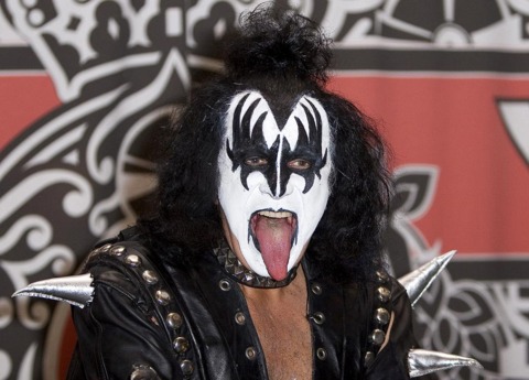 Gene Simmons will use his tongue more productively doing voice-overs for Guitar Hero 6.