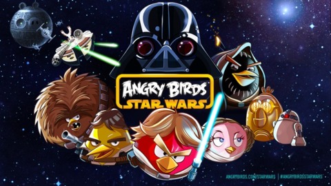 The Force is strong with Angry Birds.
