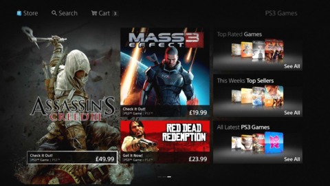 PlayStation Store gets its first major redesign.