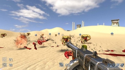 Serious Sam was never shy about throwing hordes of enemies at the player.