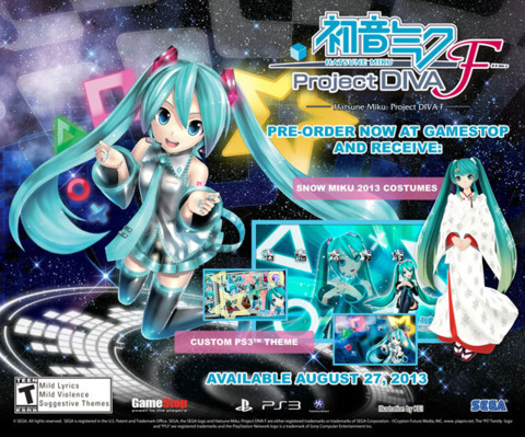 Fans can now enjoy an English version of a Project Diva game later in August.