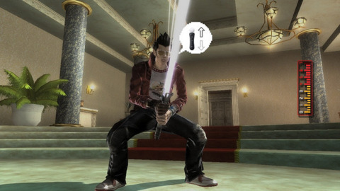 It would appear as if No More Heroes' mechanics will be the same.