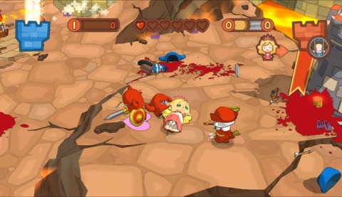 The rescue effort will continue in new DLC for Fat Princess.