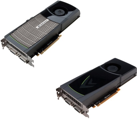 GeForce GTX 480 and 470