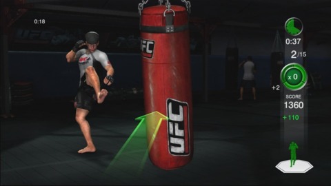UFC branding will be in no short supply with THQ's newest personal trainer.