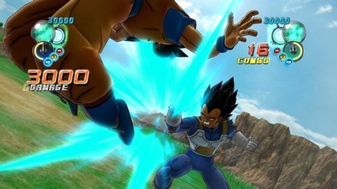 Vegeta takes his 16-hit combos very seriously.
