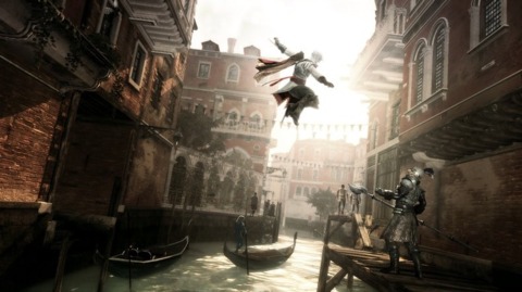 Ezio jumps for joy!