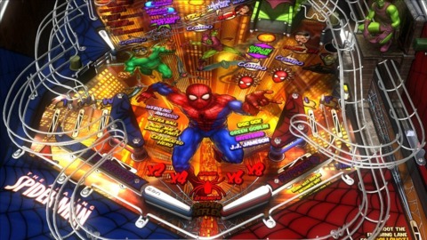Here comes Spider-Man, in pinball form!