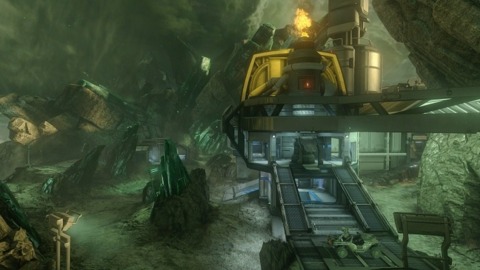 Halo 4's new Shatter map.
