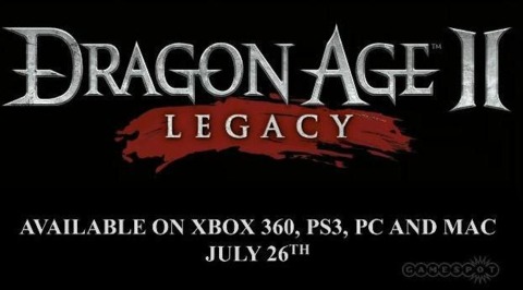 Dragon Age II adds new content on July 26.